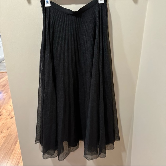 Anine Bing Midi Skirt Lovisa Pleated Metallic - Picture 8 of 11